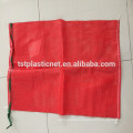 35kg drawstring red onion mesh bags 50x80cm